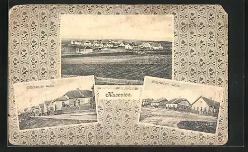 AK Kusovice, Marxova ulice, Celkový pohled