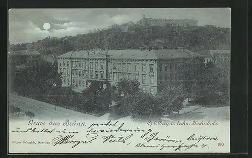 Mondschein-AK Brünn / Brno, Spielberg und techn. Hochschule