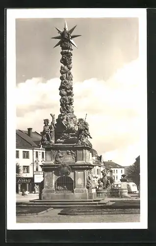 AK Wischau / Vyskov, Denkmal, Pomnik