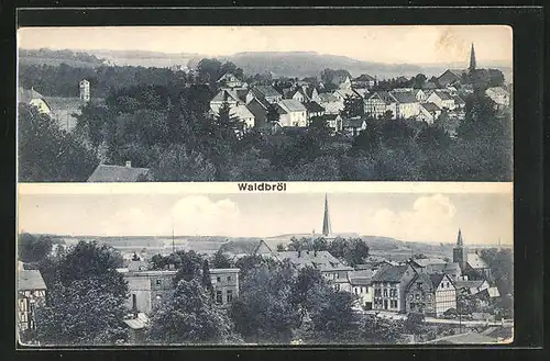 AK Waldbröl / Rheinland, Mehrfachansichten
