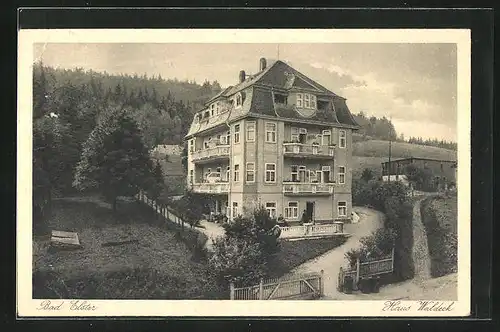 AK Bad Elster, Hotel Haus Waldeck