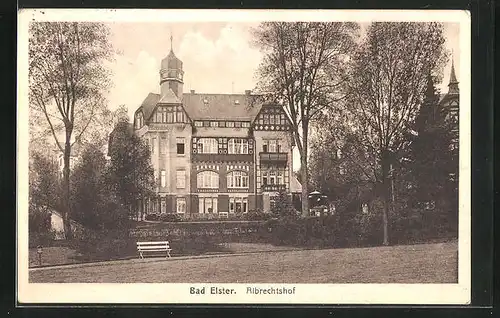 AK Bad Elster, Hotel Albrechtshof