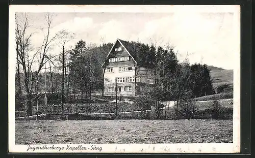 AK Kapellensüng / Westerwald, Jugendherberge