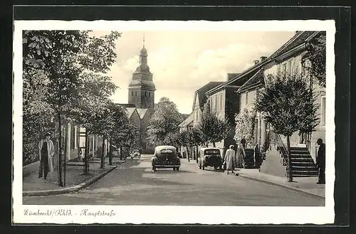 AK Nümbrecht / Rheinland, Hauptstrasse