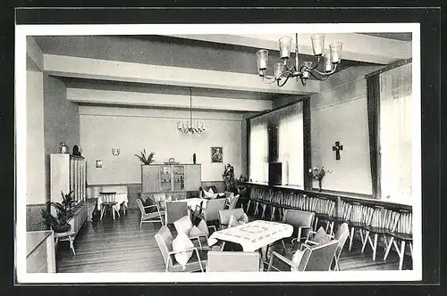 AK Schönenberg / Köln, St. Vincenzhaus, Innenansicht