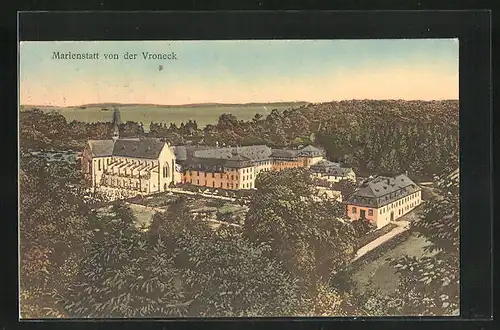 AK Marienstatt, Panoramablick von der Vroneck