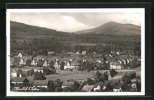 AK Olbersdorf / Zittau, Blick v. d. Lausche