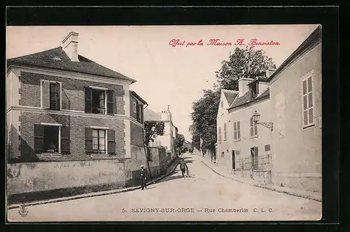 AK Savigny-sur-Orge, Rue Chamberlain