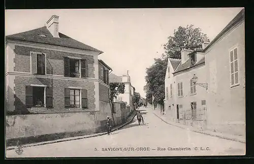 AK Savigny-sur-Orge, Rue Chamberlin