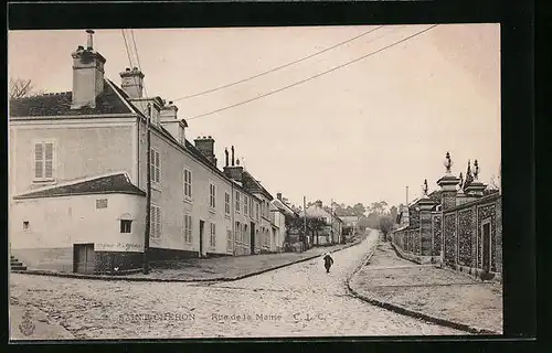 AK Saint-Chéron, Rue de la Mairie