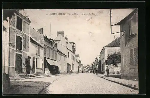 AK Saint-Chéron, La Grande Rue, Vins et Liqueurs Chipault