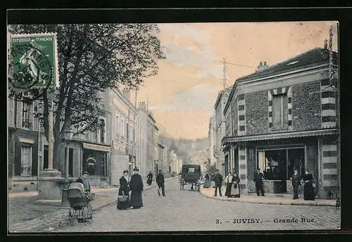 AK Juvisy, Grande Rue