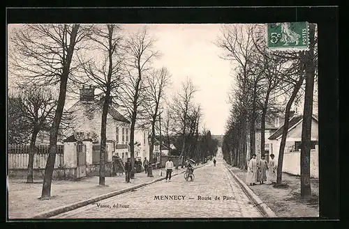 AK Mennecy, Route de Paris