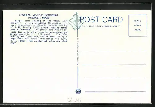 AK Detroit, MI, General Motors Building