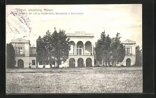 AK Eisgrub, Grenzschloss Liechtenstein in Bischofswart