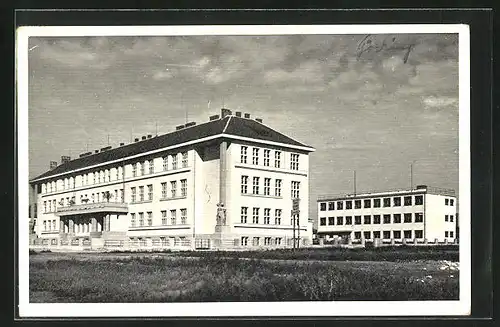 AK Göding / Hodonin, Nová skola obecna a zivn. skola pokracovaci