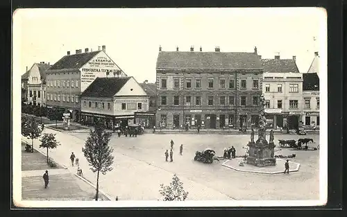 AK Göding / Hodonin, Masarykovo námestí