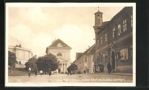 AK Slavkov u Brna, Horni cást Palackého námestí