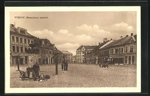 AK Wischau / Vyskov, Masarykovo namesti