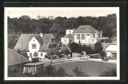 AK Veseli na. Mor, Strassenpartie mit Gebäudeansicht