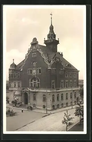 AK Göding / Hodonin, Radnice