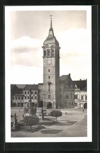 AK Wischau / Vyskov, Radnice, Rathaus