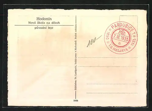AK Göding / Hodonin, Nova skola na dilech