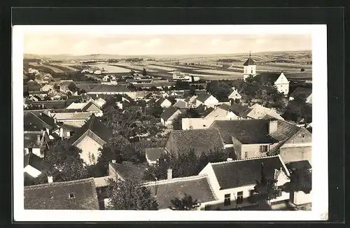 AK Krenovice, Blick über die Dächer der Stadt
