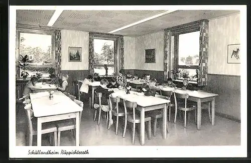 AK Ruppichteroth, Speisesaal des Schullandheimes