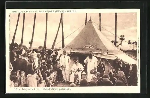 AK Tanjore, Missioni Salesiane di Tanjore, Tra i Paria, Sinite parvulos