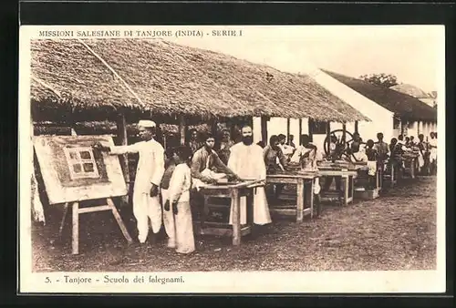 AK Tanjore, Missioni Salesiane di Tanjore, Scuola dei falegnami