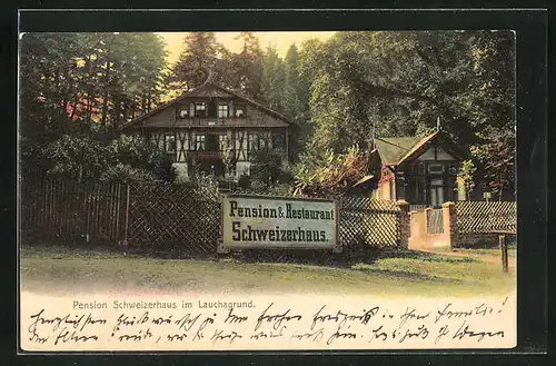 AK Friedrichroda, Pension und Restaurant Schweizerhaus