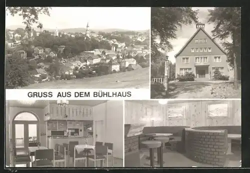AK Eibenstock /Erzg., Ferienheim Bühlhaus des BMK Süd Leipzig, Ortsansicht