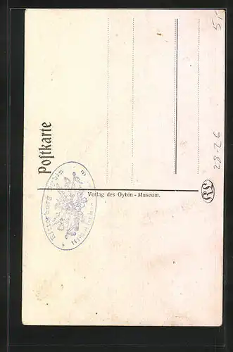 AK Der Jungfernsprung auf dem Oybin