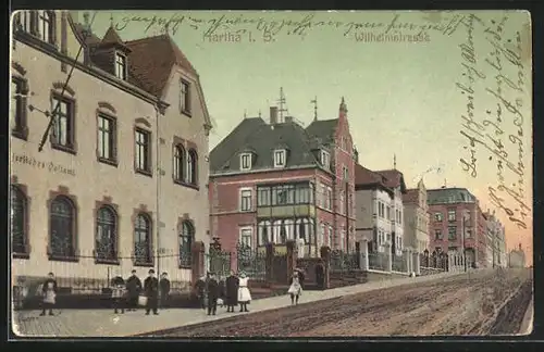AK Hartha i. S., Postamt an der Wilhelmstrasse