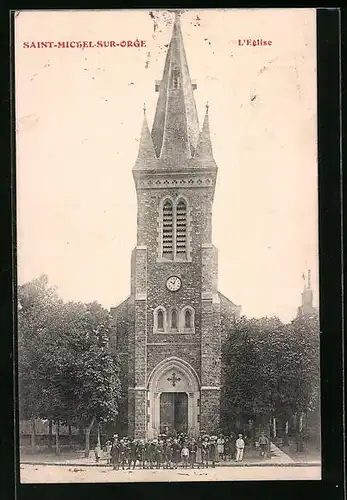 AK Saint-Michel-sur-Orge, L`Eglise