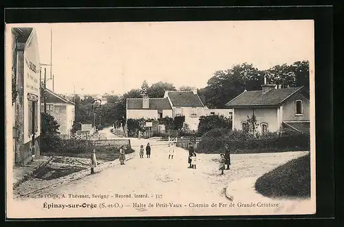 AK Épinay-sur-Orge, Halte de Petit-Vaux