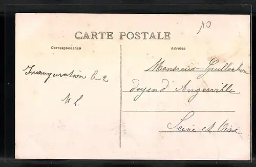 AK Crosne, La Poste