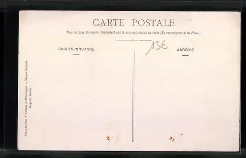 AK Etréchy, Villa Marie, Route de Vaucelas et de la Route de Chauffour