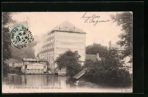 AK Etréchy, L`usine de Vaux