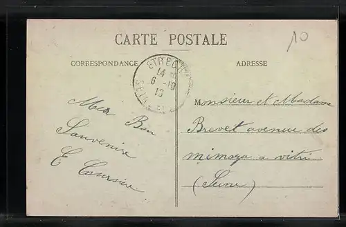 AK Etréchy, La Grande-Rue