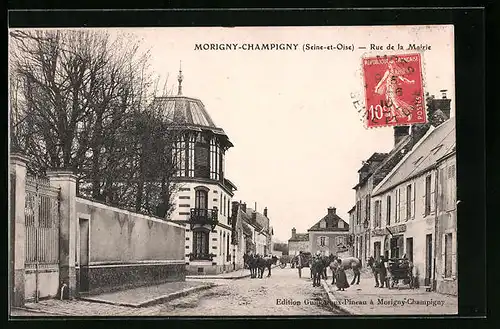 AK Morigny-Champigny, Rue de la Mairie