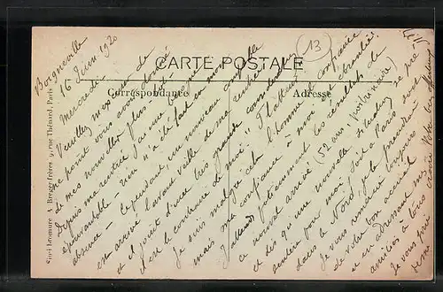 AK Boigneville, Rue du Pavé