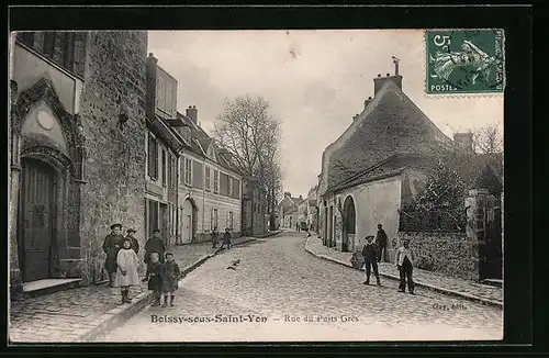 AK Boissy-sous-Saint-Yon, Rue du Puits Grès