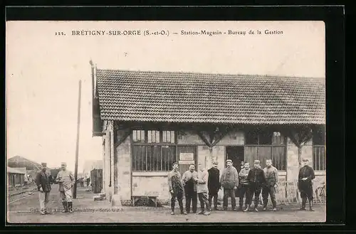 AK Brétigny-sur-Orge, Station-Magasin, Bureau de la Gestion