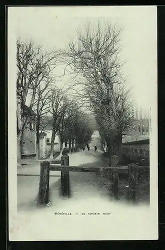 AK Méréville, Le chemin neuf