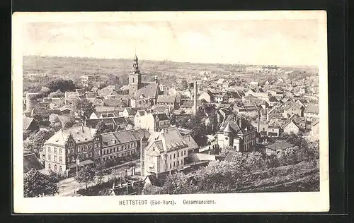 AK Hettstedt /Südharz, Panorama