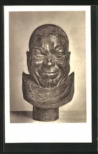 AK Der fröhlich lächelnde Greis von Franz Xav. Messerschmidt