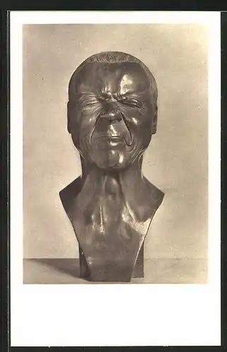AK Der Griesgrämige von Franz Xav. Messerschmidt