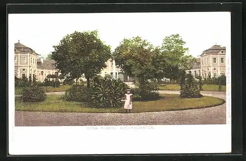 AK Gera, Fürstlicher Küchengarten